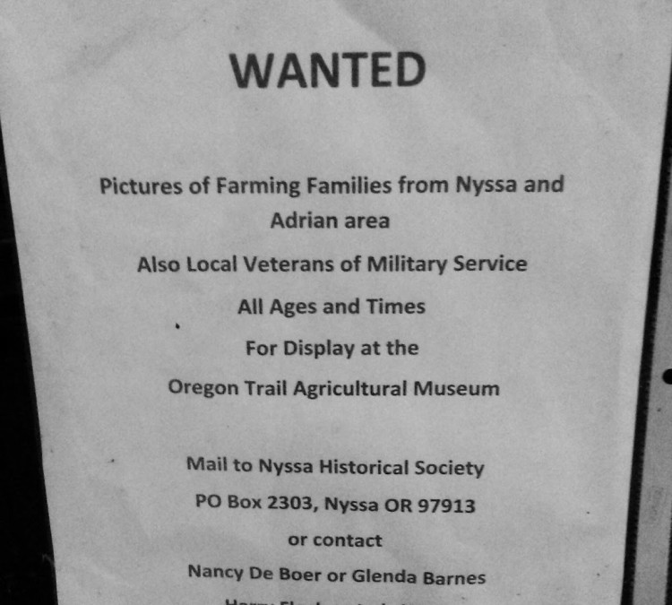 Oregon Trail Agriculture Museum (Nyssa,&nbspOR)